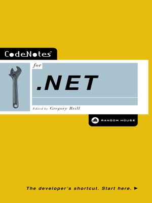 cover image of CodeNotes for .NET
